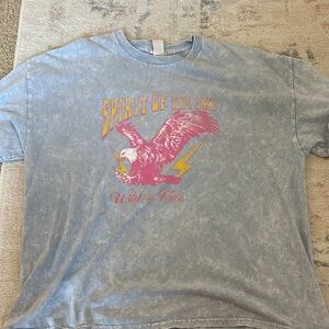 Altar'd State Light Gray Cotton Top